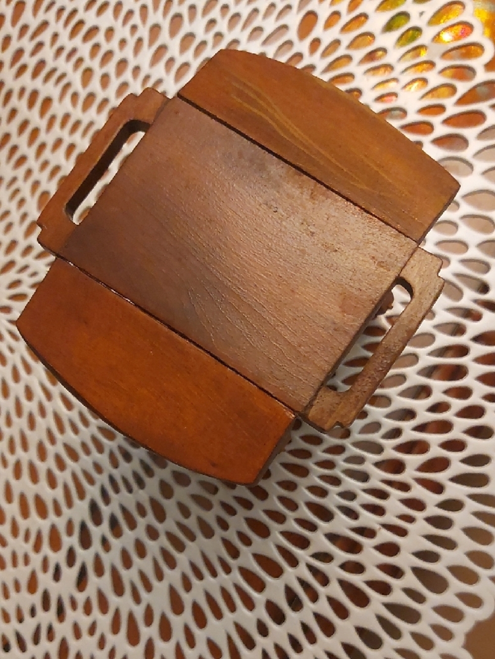Miniature Dollhouse Furniture Set - Brown - Picture 7 of 13